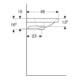 Geberit Lavabo Acanto 90x48,2 cm, c/ évac., c/ trop-plein, sans robinet, blanc-5