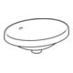 Geberit Lavabo encastré VariForm 50x40 cm, sans trop-plein, avec robinetterie, verre US / blanc-2