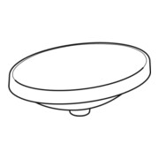 Geberit Lavabo encastré VariForm 55x40cm, sans trop-plein, sans fixation, verre US / blanc-2