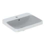 Geberit Lavabo encastré VariForm 55x45 cm, avec trop-plein, avec vidage, droit, blanc K-Tect
