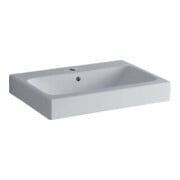 Geberit Lavabo iCon 60x48,5 cm, blanc, avec trou de robinet, trop-plein