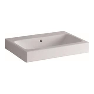 Geberit Lavabo iCon 90x48,5 cm, blanc, K-Tect, sans robinet, avec trop-plein
