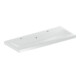 Geberit Lavabo iCon Light 120x48 cm, robinet gauche/droite, avec trop-plein, blanc-1