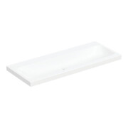 Geberit Lavabo iCon Light 120x48 cm, sans robinet, sans trop-plein, blanc