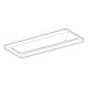 Geberit Lavabo iCon Light 120x48 cm, sans robinet, sans trop-plein, blanc-2