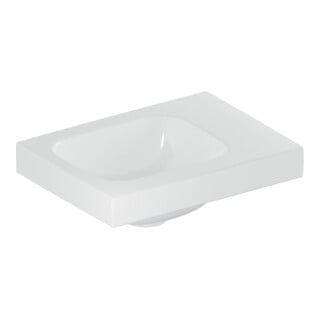 Geberit Lavabo iCon Light 38x28cm, sans robinet, sans trop-plein, blanc