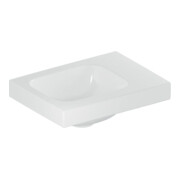 Geberit Lavabo iCon Light 38x28cm, sans robinet, sans trop-plein, blanc