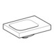 Geberit Lavabo iCon Light 38x28cm, sans robinet, sans trop-plein, blanc