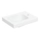 Geberit Lavabo iCon Light 38x28cm, sans trop-plein, robinetterie à droite, blanc mat-1