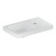 Geberit Lavabo iCon Light 53x31 cm, HL D, sans trop-plein, avec tablette, blanc K-Tect-1