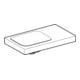 Geberit Lavabo iCon Light 53x31 cm, sans trop-plein, avec plage, blanc K-Tect