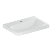 Geberit Lavabo iCon Light 60x42 cm, mitigeur mitigeur, sans trop-plein, blanc