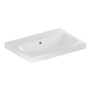 Geberit Lavabo iCon Light 60x42cm, sans robinet, avec trop-plein, blanc KeraTect