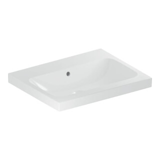 Geberit Lavabo iCon Light 60x48 cm, sans robinet, avec trop-plein, blanc KeraTect