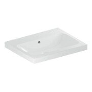 Geberit Lavabo iCon Light 60x48 cm, sans robinet, avec trop-plein, blanc KeraTect