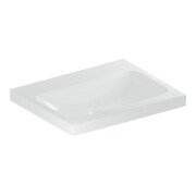 Geberit Lavabo iCon Light 60x48 cm, sans robinet, sans trop-plein, blanc