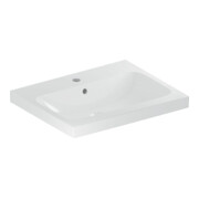 Geberit Lavabo iCon Light 60x48cm, mitigeur, avec trop-plein, blanc