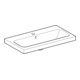 Geberit Lavabo iCon Light 75x42 cm, mitigeur, trop-plein, blanc-2