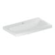Geberit Lavabo iCon Light 75x42 cm, robinet mitigeur, sans trop-plein, blanc-1