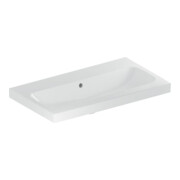 Geberit Lavabo iCon Light 75x42 cm, sans robinet, avec trop-plein, blanc KeraTect
