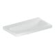 Geberit Lavabo iCon Light 75x42 cm, sans robinet, sans trop-plein, blanc KeraTect-1