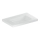 Geberit Lavabo iCon Light 75x48 cm, sans trop-plein, sans trou, avec plage, blanc K-Tect-1