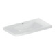 Geberit Lavabo iCon Light 90x48 cm, HL mi, sans trop-plein, avec tablette, blanc K-Tect-1