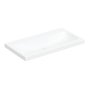 Geberit Lavabo iCon Light 90x48 cm, sans robinet, sans trop-plein, blanc KeraTect