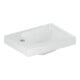 Geberit Lavabo mural iCon Light 38x28 cm, robinet à gauche, sans trop-plein, blanc KeraTect-1