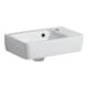 Geberit Lavabo mural Renova Plan 36x25 cm, avec robinet, avec trop-plein, court, blanc-1