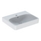 Geberit Lavabo mural Smyle Square 50x41 cm, avec trou robinet, trop-plein, blanc-1