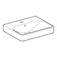 Geberit Lavabo mural Smyle Square 50x41 cm, avec trou robinet, trop-plein, blanc-2
