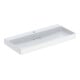 Geberit Lavabo One 105 cm, avec trop-plein, sans vidage, blanc K-Tect/Bl blanc-1