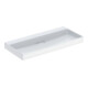 Geberit Lavabo One 105 cm, sans robinet + trop-plein, blanc K-Tect/blanc-1