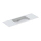 Geberit Lavabo One 120x40 cm, o HL, Ü vd, w K-Tect/Bl we. gl-1