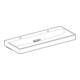 Geberit Lavabo One 120x48,4 cm, EV G + D, sans trop-plein, blanc K-Tec/Blanc