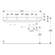 Geberit Lavabo One 120x48,4 cm, EV G + D, sans trop-plein, blanc K-Tec/Blanc