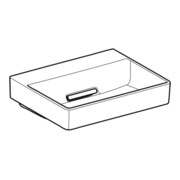 Geberit Lavabo One 50, sans robinet + trop-plein, blanc K-Tect/Bl-2