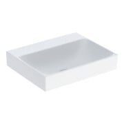 Geberit Lavabo One 50, sans robinet + trop-plein, blanc KeraTect