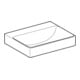 Geberit Lavabo One 50, sans robinet + trop-plein, blanc KeraTect