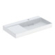 Geberit Lavabo One 90x48,4 cm, sans trop-plein, blanc K-Tec/Bl, robinet à droite-1