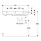 Geberit Lavabo One 90x48,4 cm, sans trop-plein, blanc K-Tec/Bl, robinet à droite