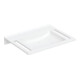 Geberit Lavabo Publica 70x55 cm, sans trop-plein, sans robinetterie, avec trou, BF, blanc mat-1