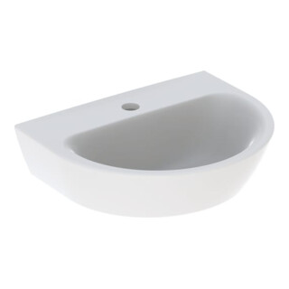 Geberit Lavabo Renova 45x36 cm, blanc/KeraTe, avec robinet, sans trop-plein