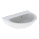 Geberit Lavabo Renova 50x40 cm, avec trop-plein, sans robinet, asymétrique-1