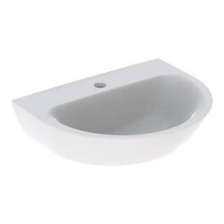 Geberit Lavabo Renova 50x40 cm, blanc, avec trou de robinet, sans trop-plein