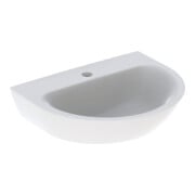 Geberit Lavabo Renova 50x40 cm, blanc, avec trou de robinet, sans trop-plein
