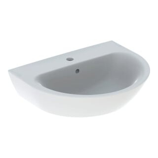 Geberit Lavabo Renova 60x48 cm, blanc, avec trou de robinet, avec trop-plein