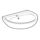 Geberit Lavabo Renova 60x49 cm, Manhattan, avec robinetterie et trop-plein