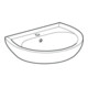 Geberit Lavabo Renova 60x49 cm, perg., avec trou robinet et trop-plein